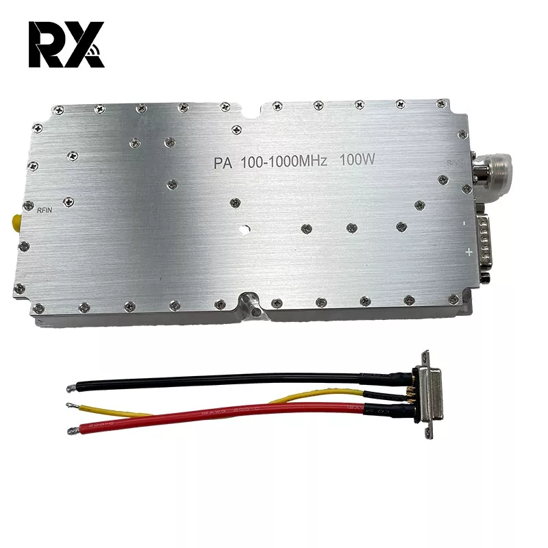 ハイパワー 100W 100-1000MHz 広帯域パワーアンプ